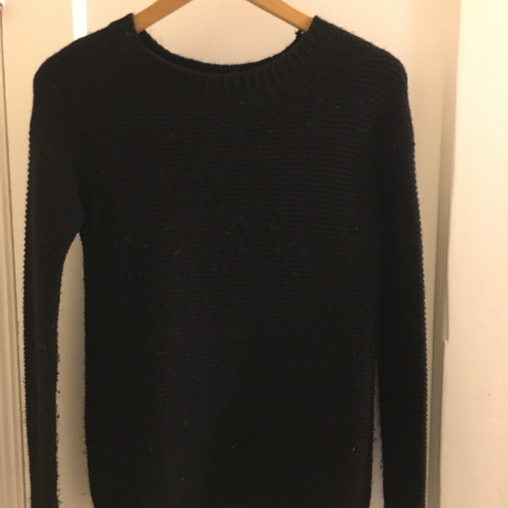 Black sweater